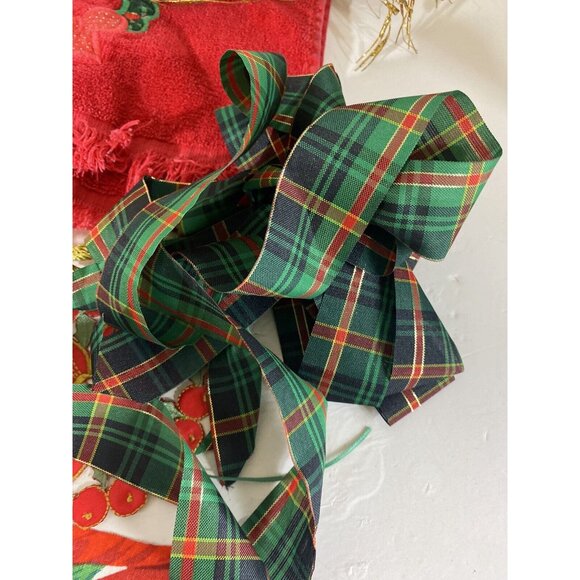 Christmas Slow Stitch Junk Journal Kit Scrapbooking Supplies Lot Xmas Trims - Picture 6 of 7